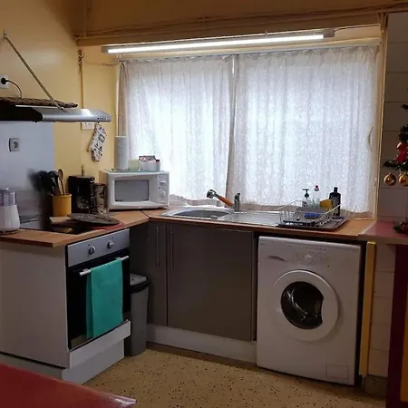 Cozy à Avec Air Conditionné, 26 M² Appartement